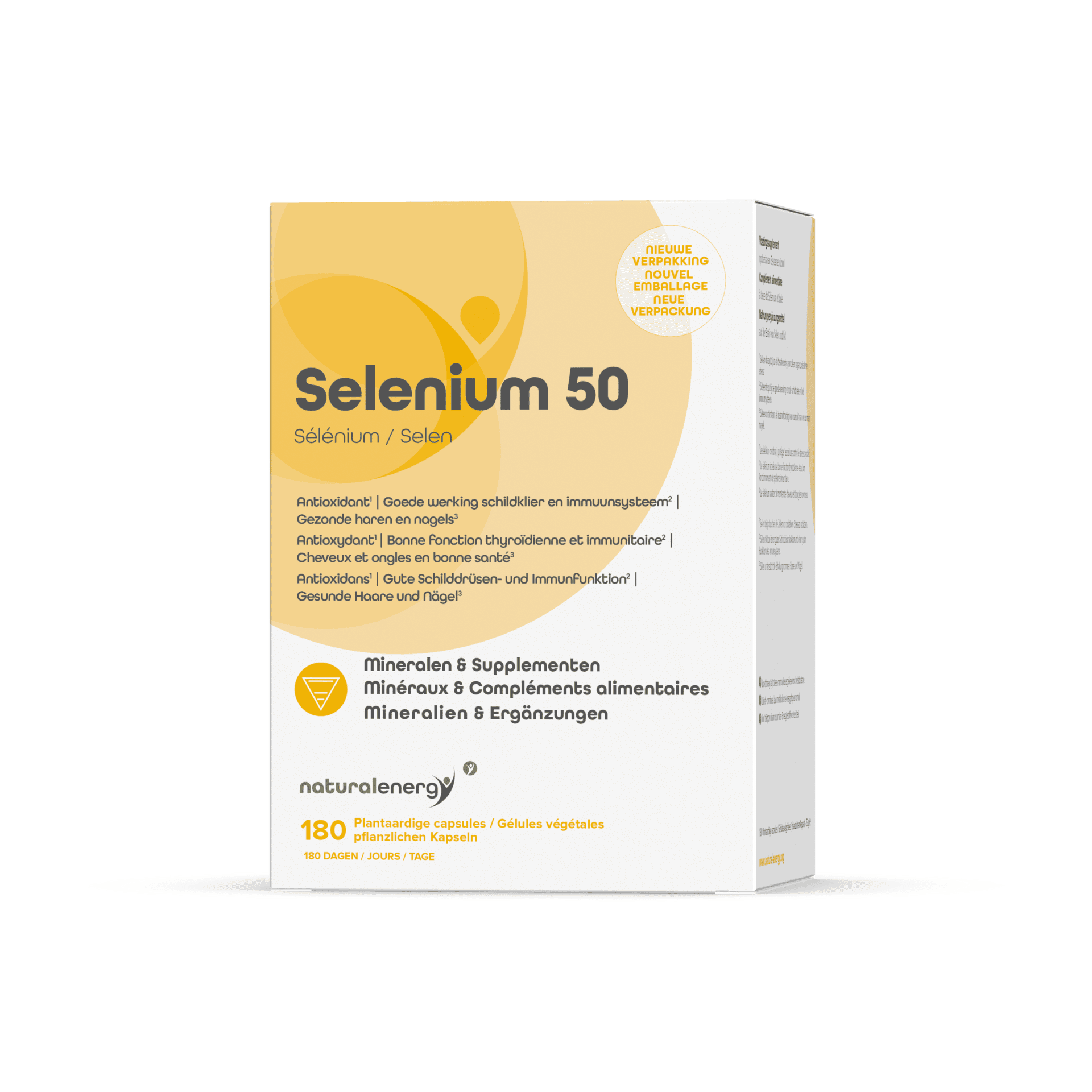Natural Energy Selenium 50 Caps 180 Natural Energy Selenium 50 Caps 180