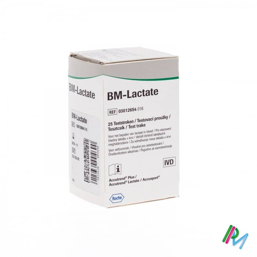 Accutrend Lactaat Strips 25