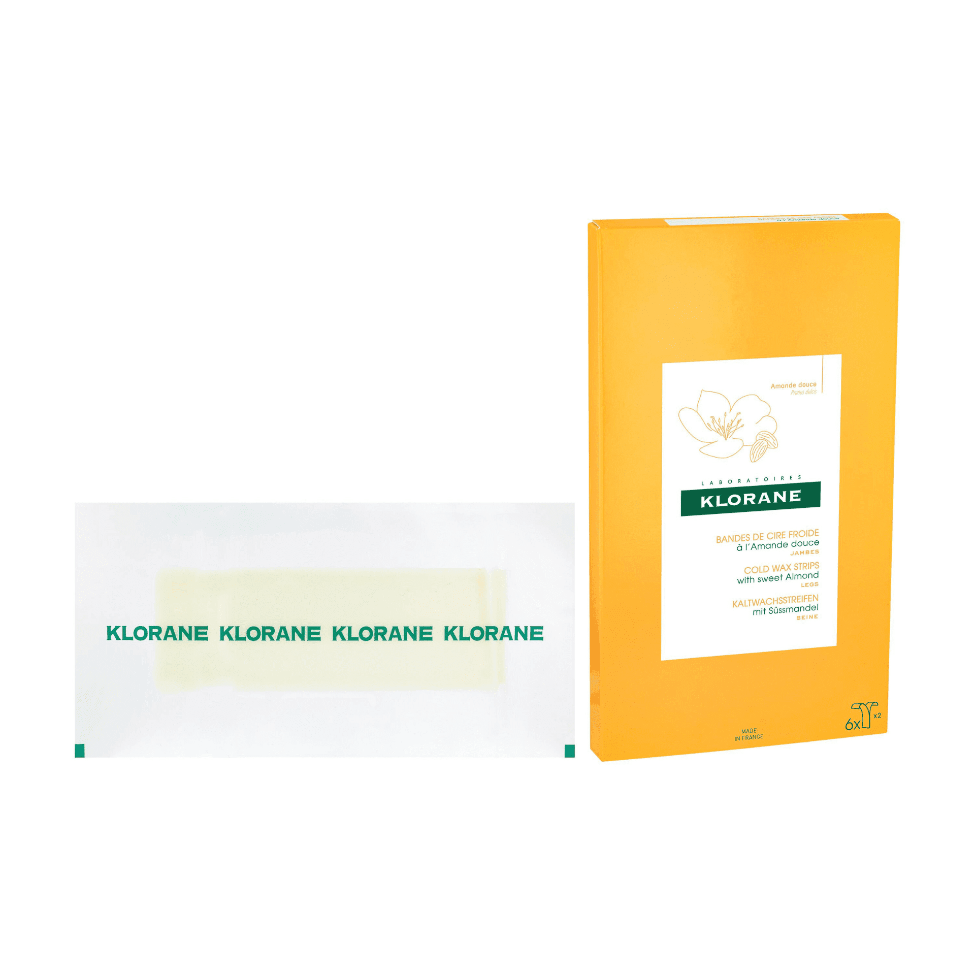 Klorane Zoete Amandel Koude Wasstrips Benen Klorane Zoete Amandel Koude Wasstrips Benen