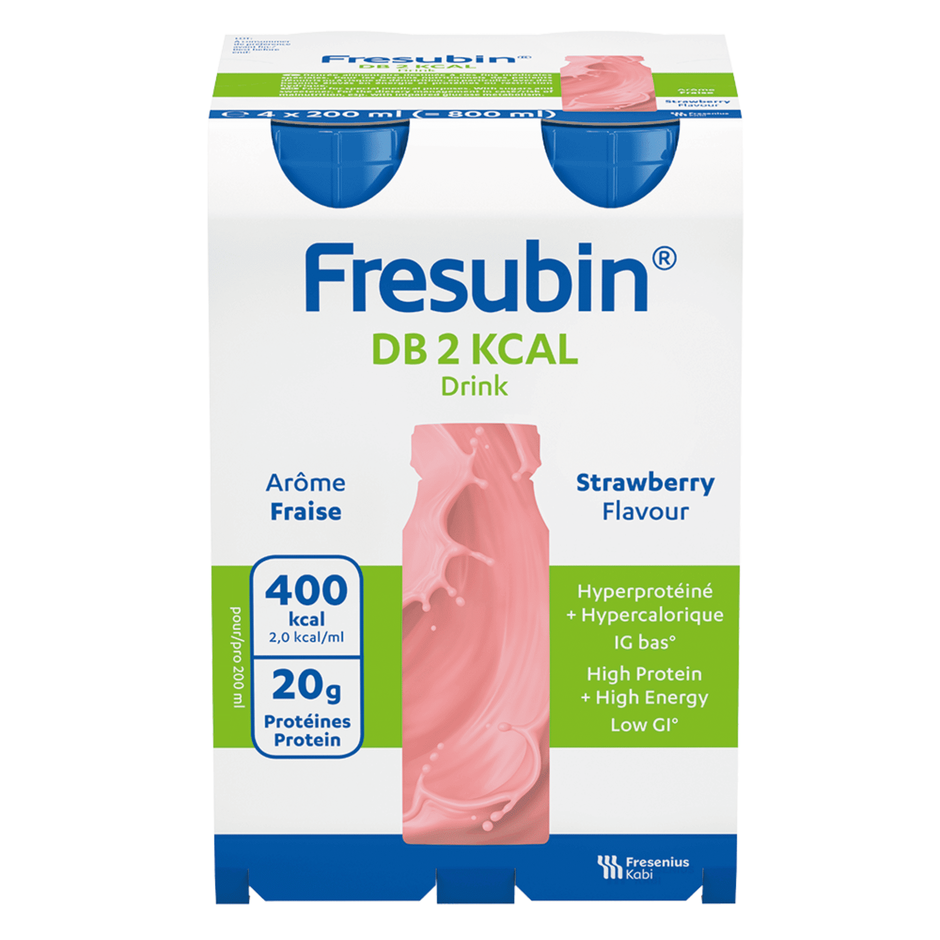 Fresubin Db 2 Kcal Drink Fraise 4x200ml