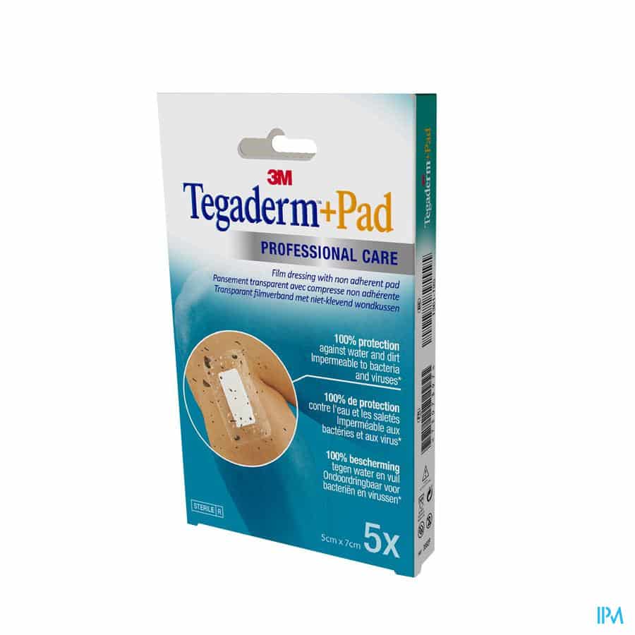 Tegaderm + Pad 5 x 7 cm