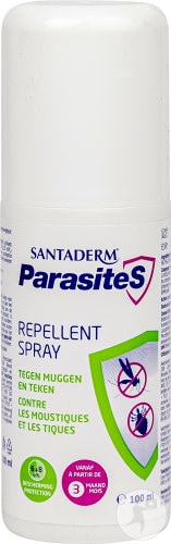 Santaderm Parasites Repellent Spray 100ml Credoph.