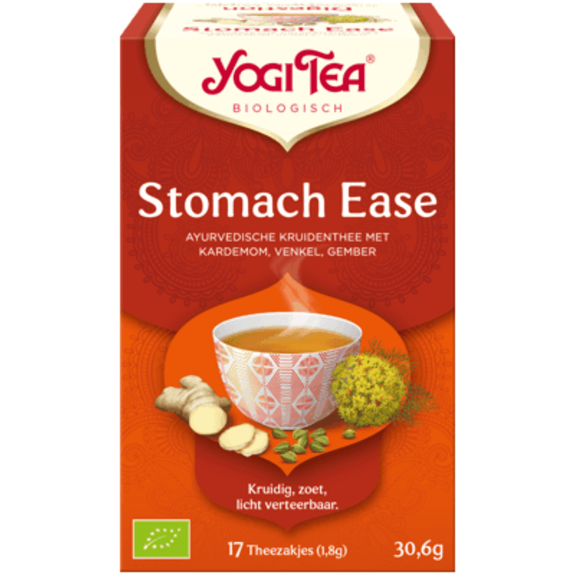 Yogi Tea Thé pour soulager l'estomac 17 sachets