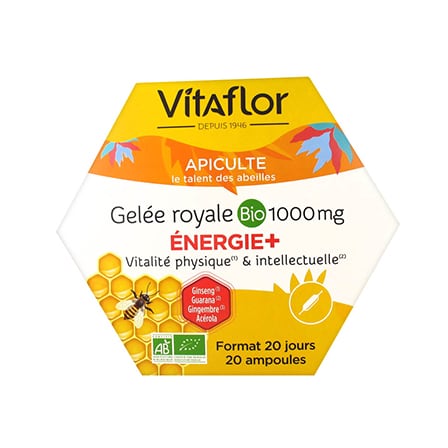 Vitaflor Koninginnengelei Bio Energie+ 1000 mg Vitaflor Koninginnengelei Bio Energie+ 1000 mg