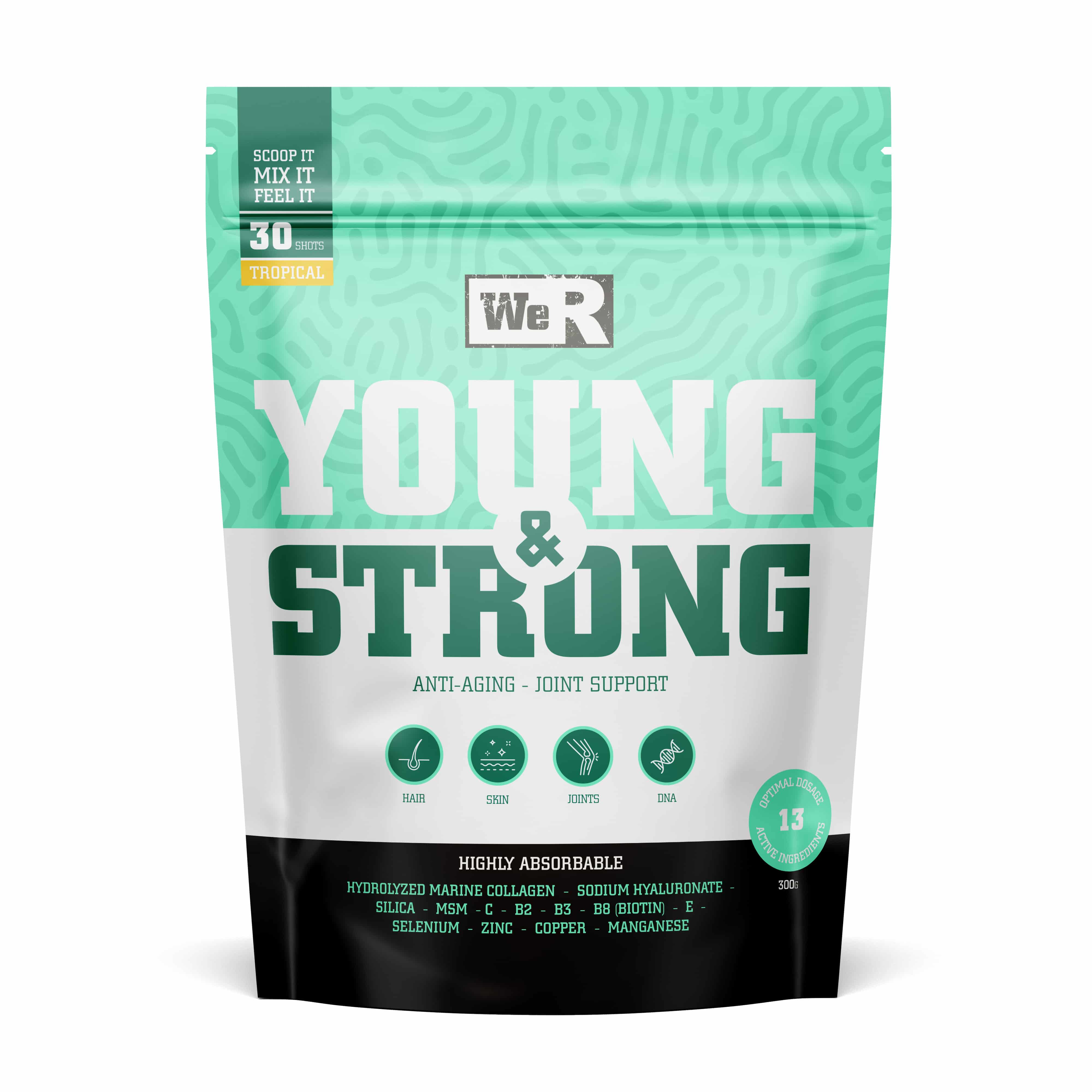 We'r Young & Strong Pdr 300g