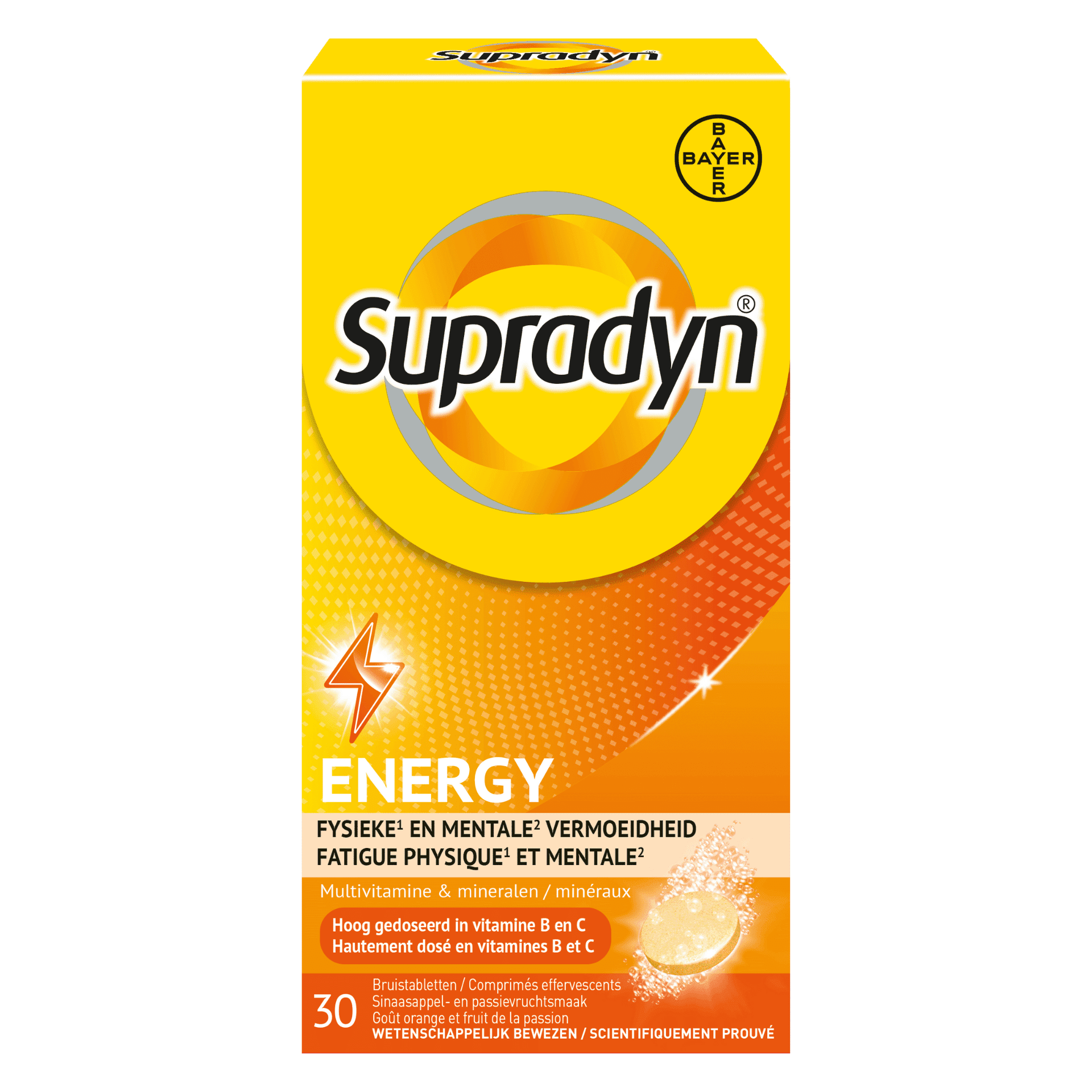 Supradyn Energy Comp Efferv. 30 Nf Rempl.3150257