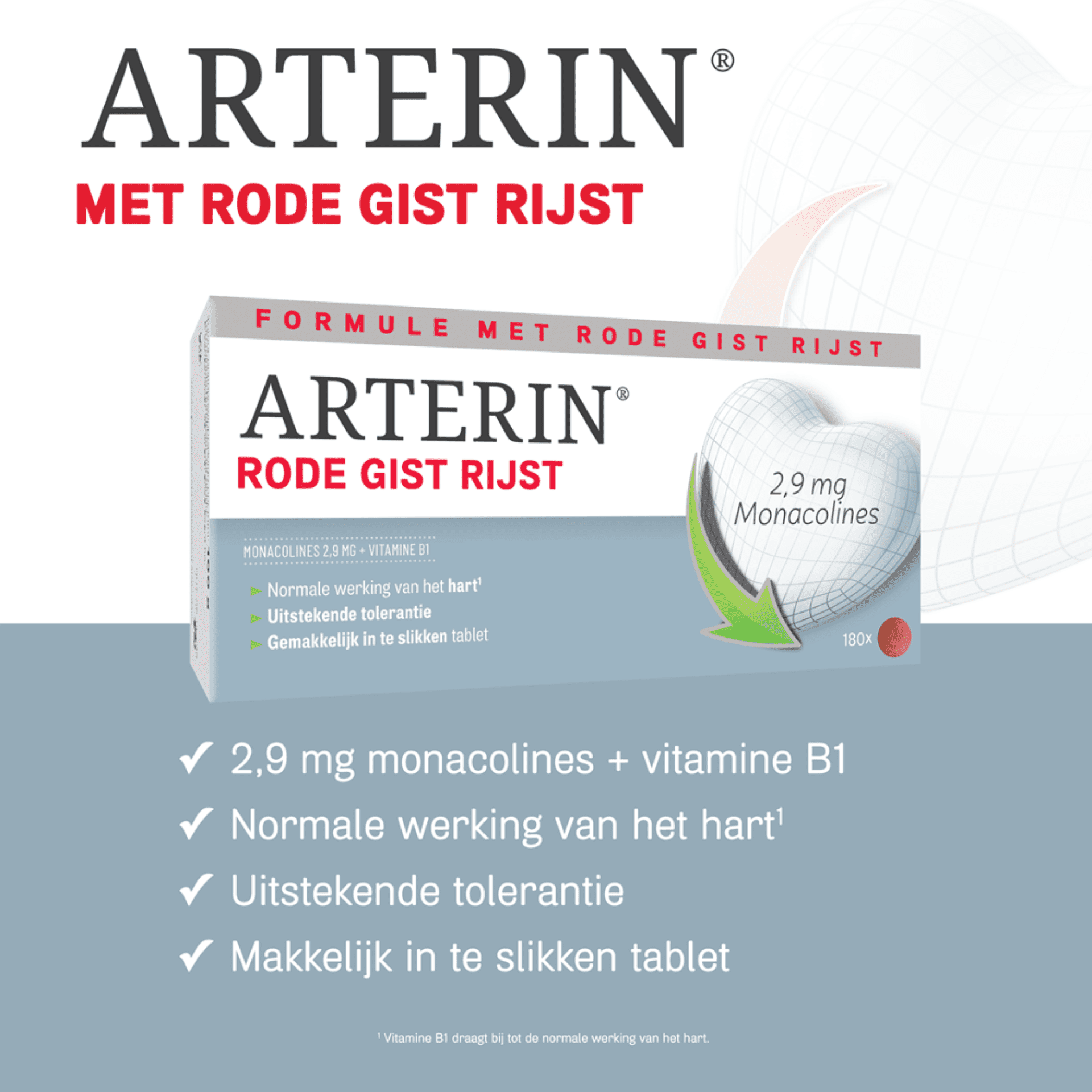 Arterin Rode Gist Rijst Arterin Rode Gist Rijst