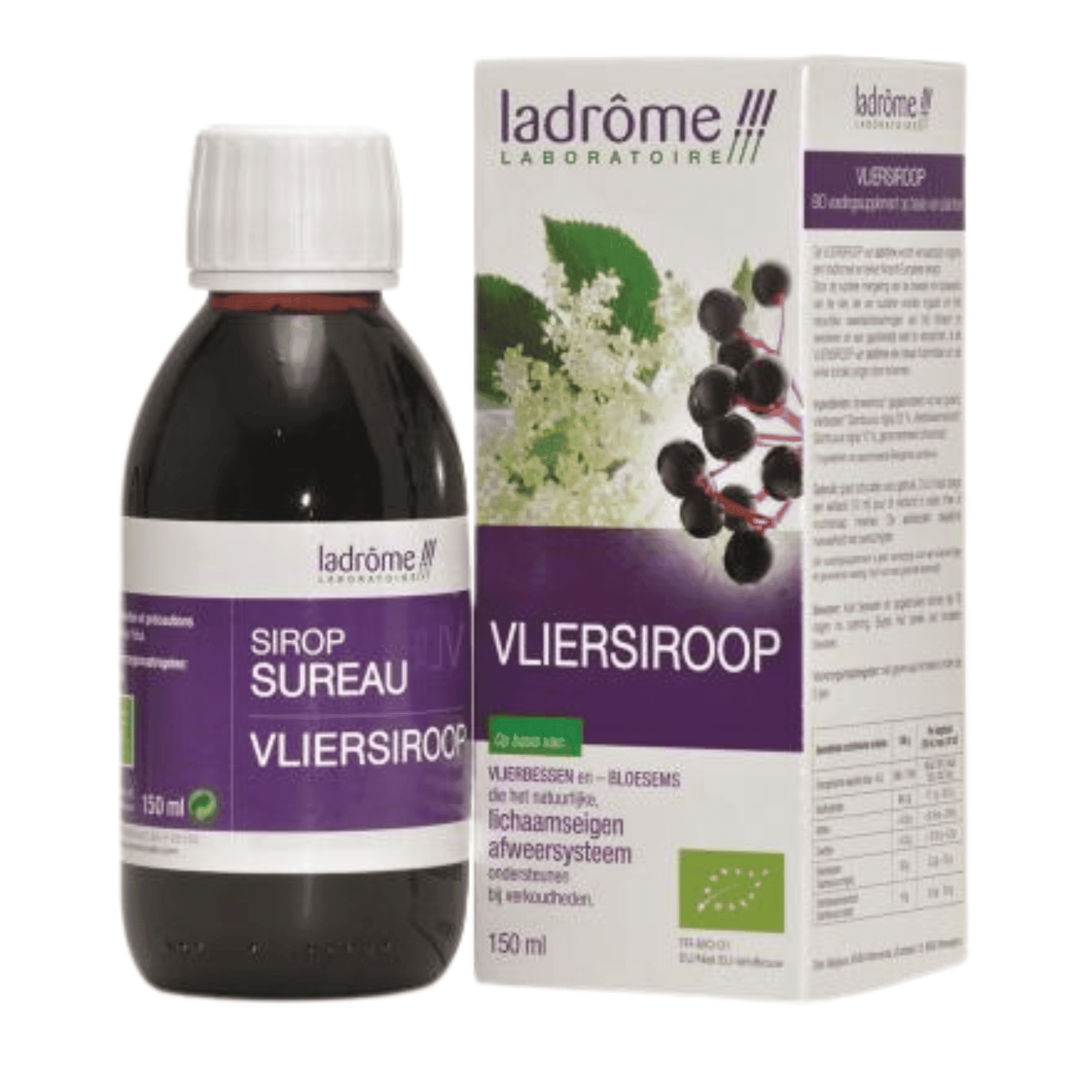 Ladrome Sirop Sureau 150ml