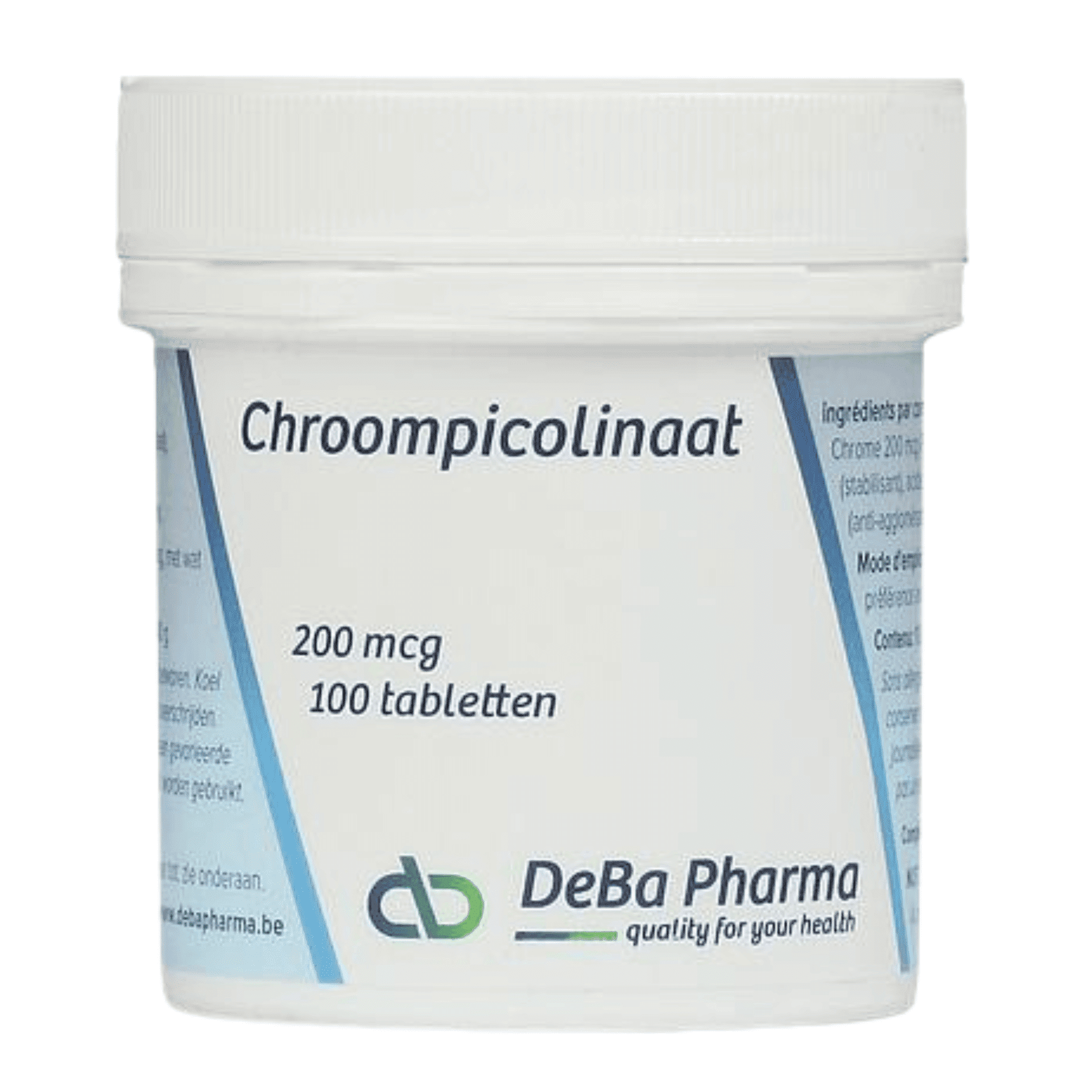 Deba Chroompicolinaat 200 mcg