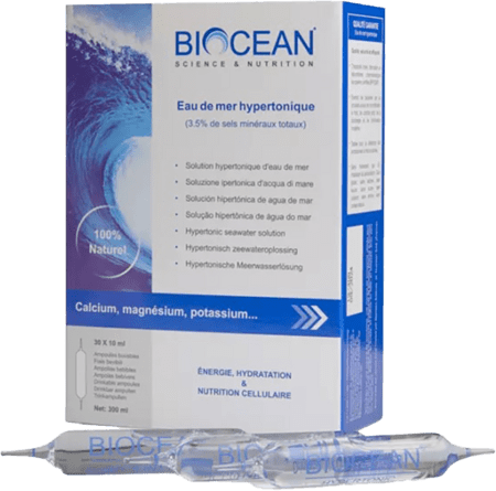 Biocean Hypertonic Quinton Amp 30x10ml Biocean Hypertonic Quinton Amp 30x10ml