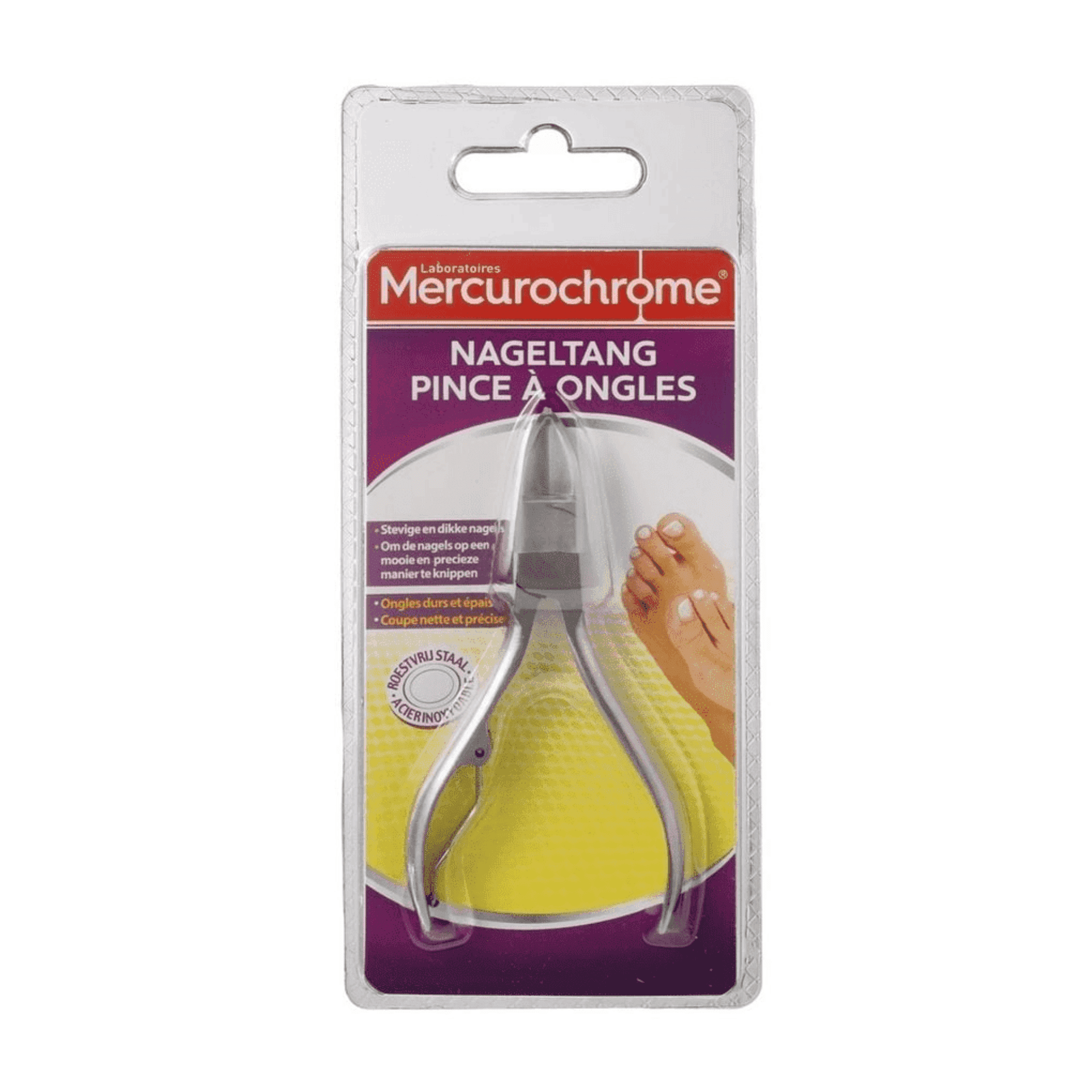 Mercurochrome Nageltang 1 stuk Mercurochrome Nageltang 1 stuk