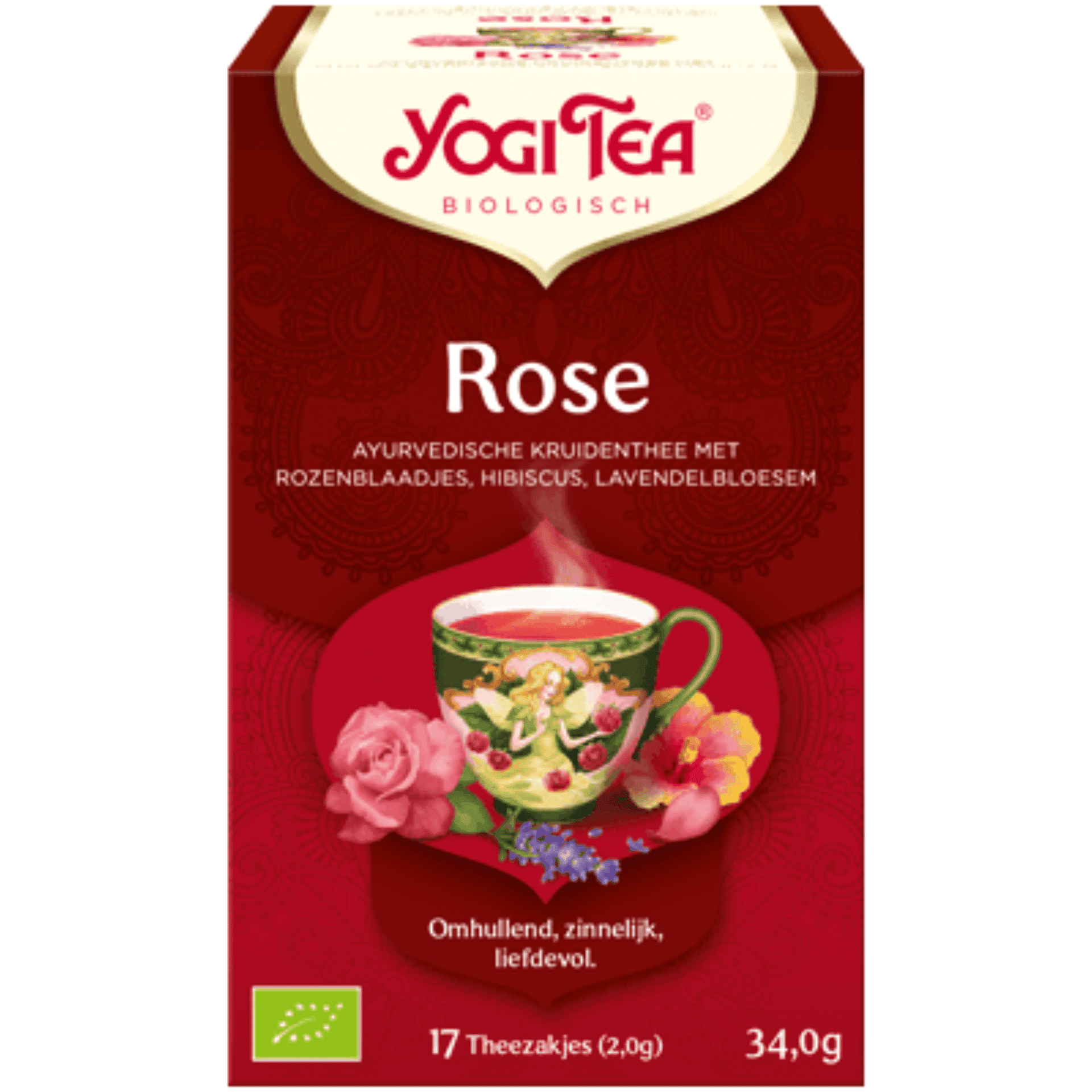 Yogi Tea Thé à la Rose 17 sachets