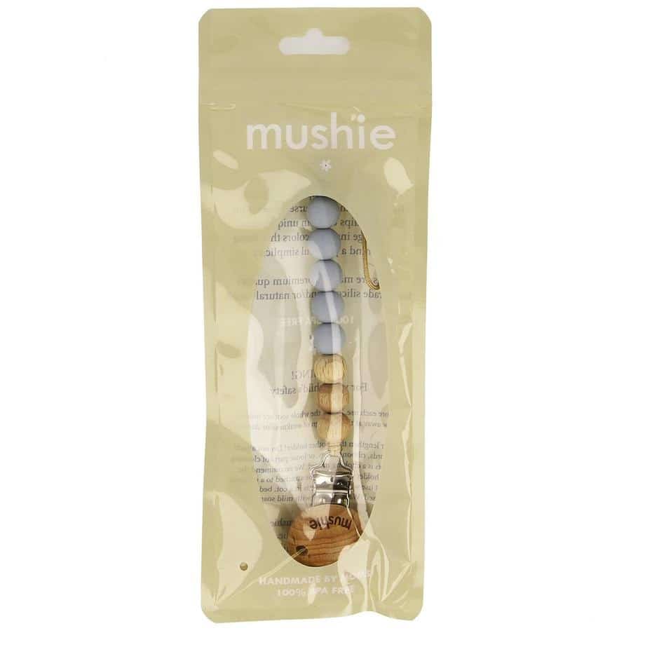 Bibs Mushie Fopspeenketting Cloud Bibs Mushie Fopspeenketting Cloud