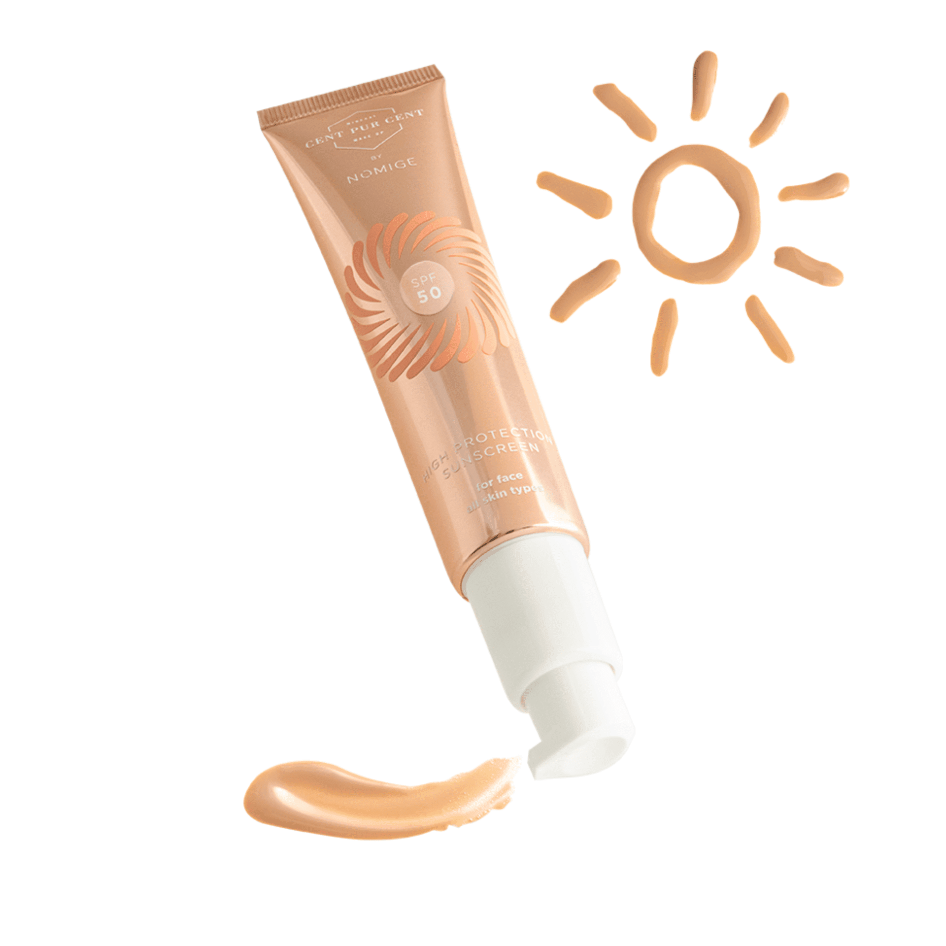 Cent Pur Cent Nomige SPF 50 High Protection Sunscreen