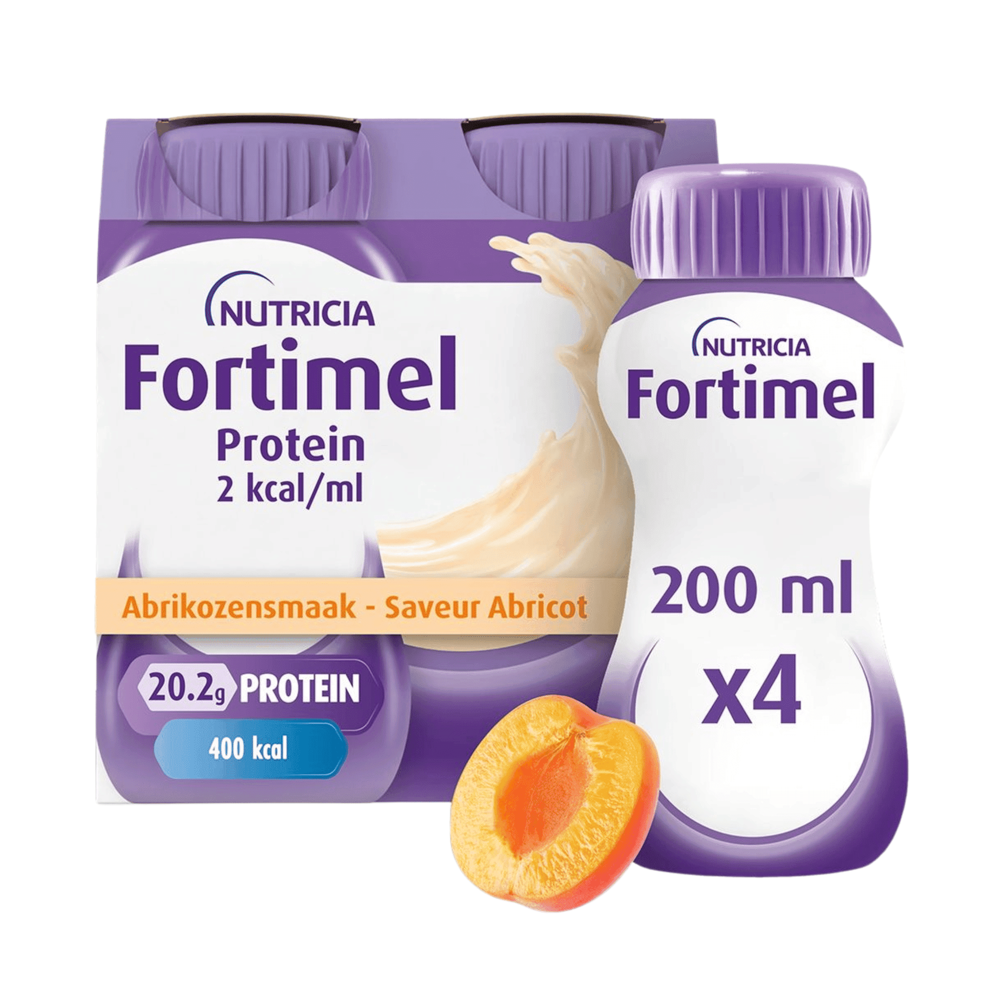 Fortimel Protein 2kcal Fraise 4x200ml Fortimel Protein 2kcal Fraise 4x200ml