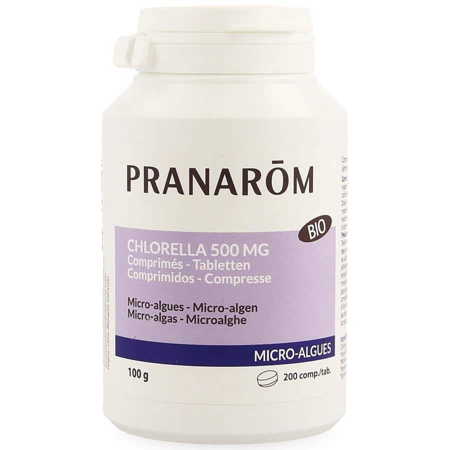 Pranarom Chlorella 500 mg