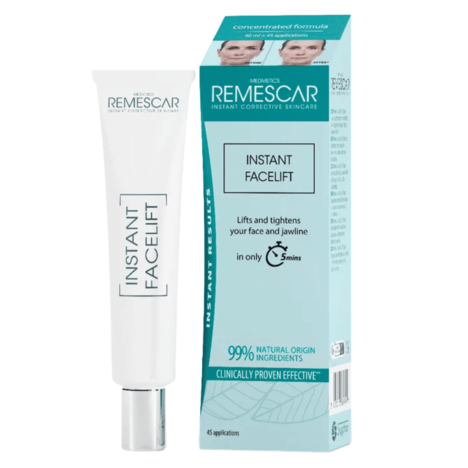 Remescar Instant Facelift Creme Tube 40ml