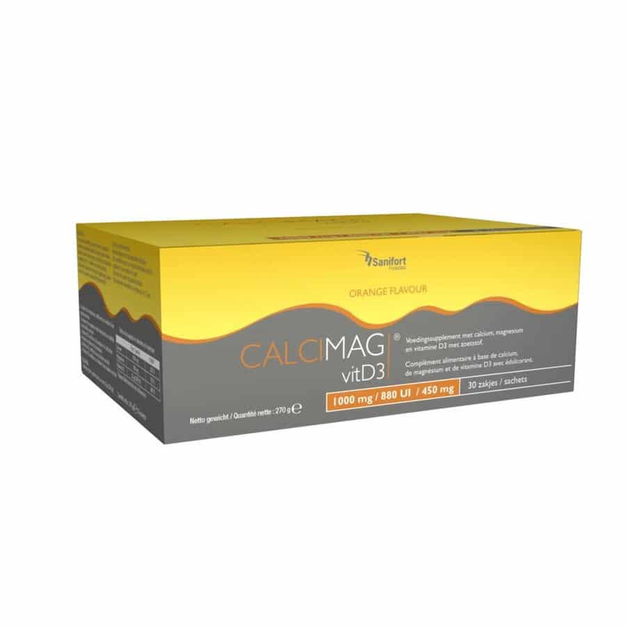 Calcimag 1000 mg / 880 UI / 450 mg Sinaasappel Calcimag 1000 mg / 880 UI / 450 mg Sinaasappel