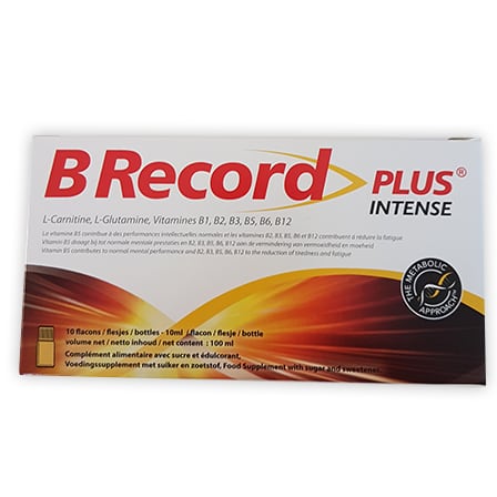 B Record Plus Intense B Record Plus Intense