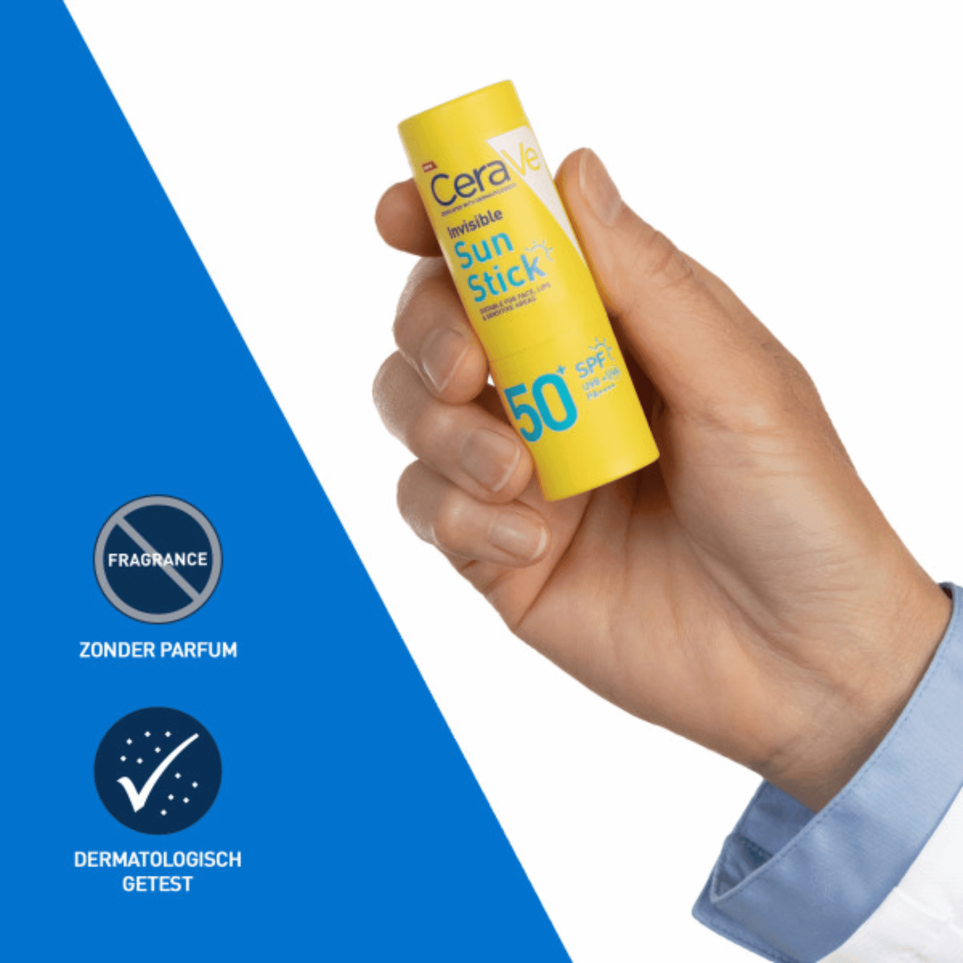 CeraVe Onzichtbare Zonnestick SPF 50+ CeraVe Onzichtbare Zonnestick SPF 50+