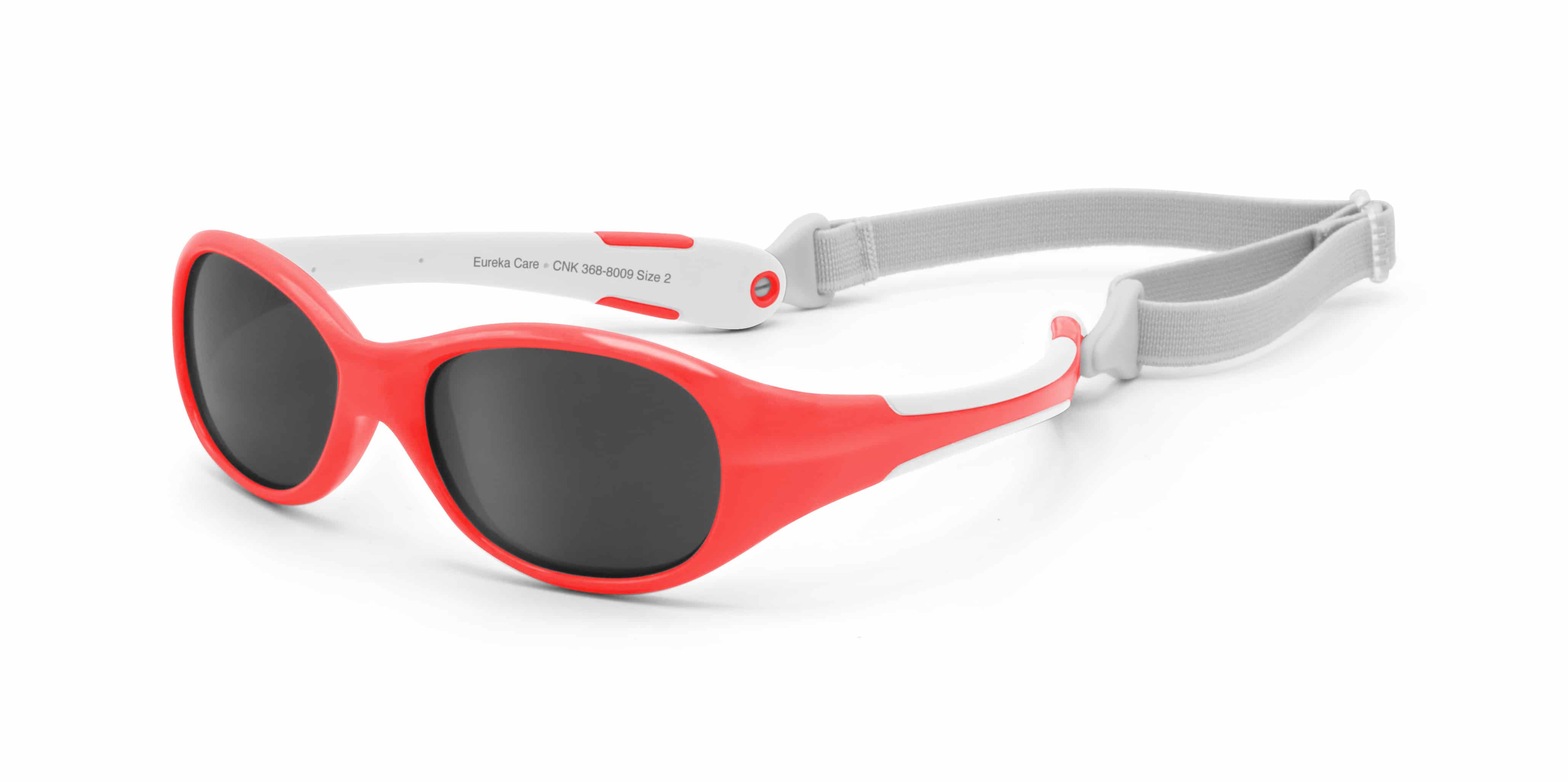 Eureka Care Zonnebril Kind Rood-Wit 1-2 Jaar Eureka Care Zonnebril Kind Rood-Wit 1-2 Jaar