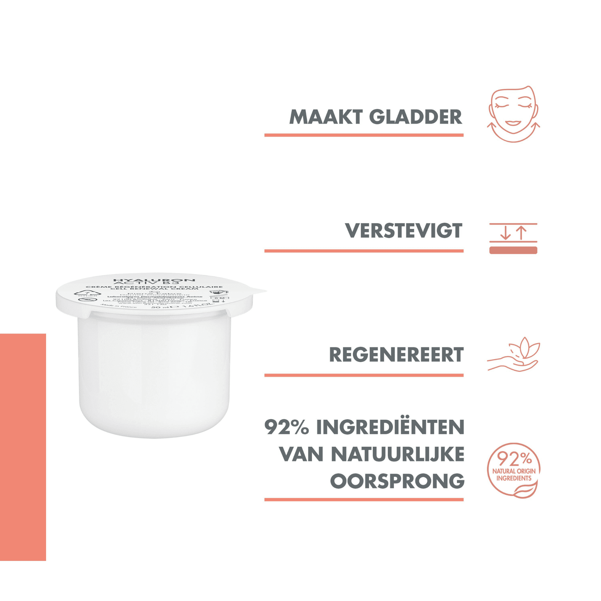 Avène Hyaluron Activ B3 Celvernieuwende Crème Avène Hyaluron Activ B3 Celvernieuwende Crème