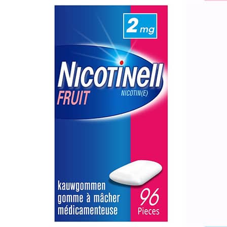 Nicotinell Fruit 2 mg Kauwgom Nicotinell Fruit 2 mg Kauwgom