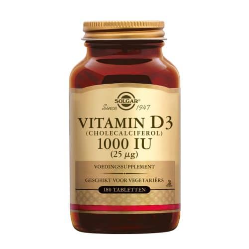 Solgar Vitamin D-3 25 mcg/1000 IU