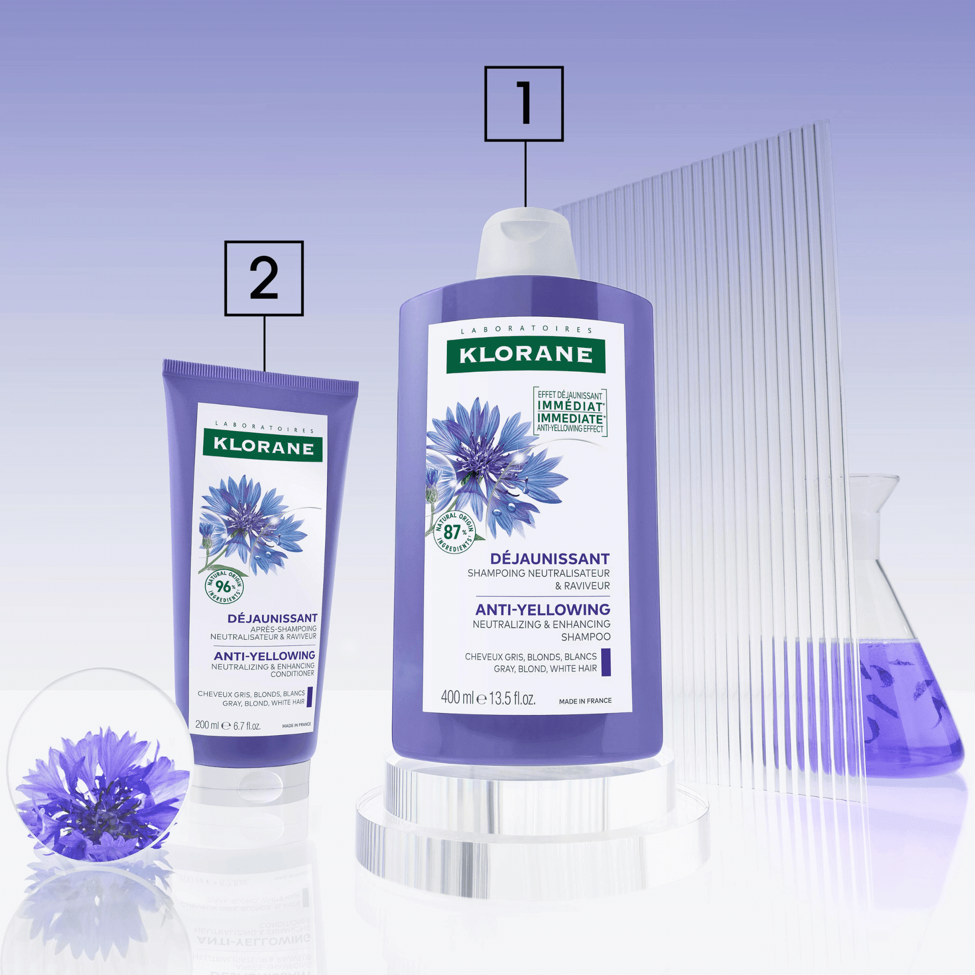 Klorane Duizendguldenkruid Ontgelende Conditioner