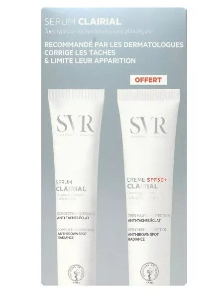 SVR Clairial Set Serum + CremeSPF50+