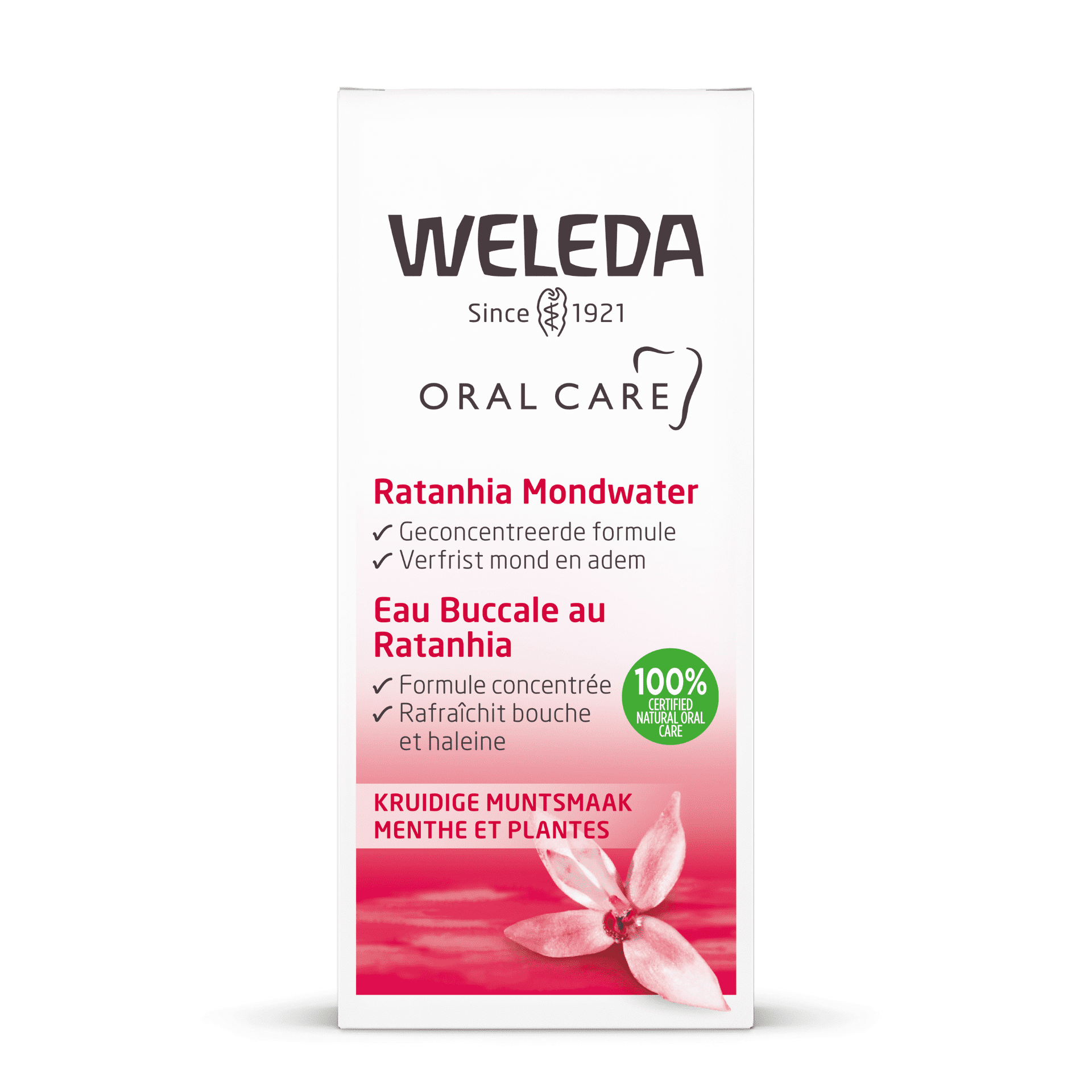 Weleda Ratanhia Mondwater 50ml Weleda Ratanhia Mondwater 50ml