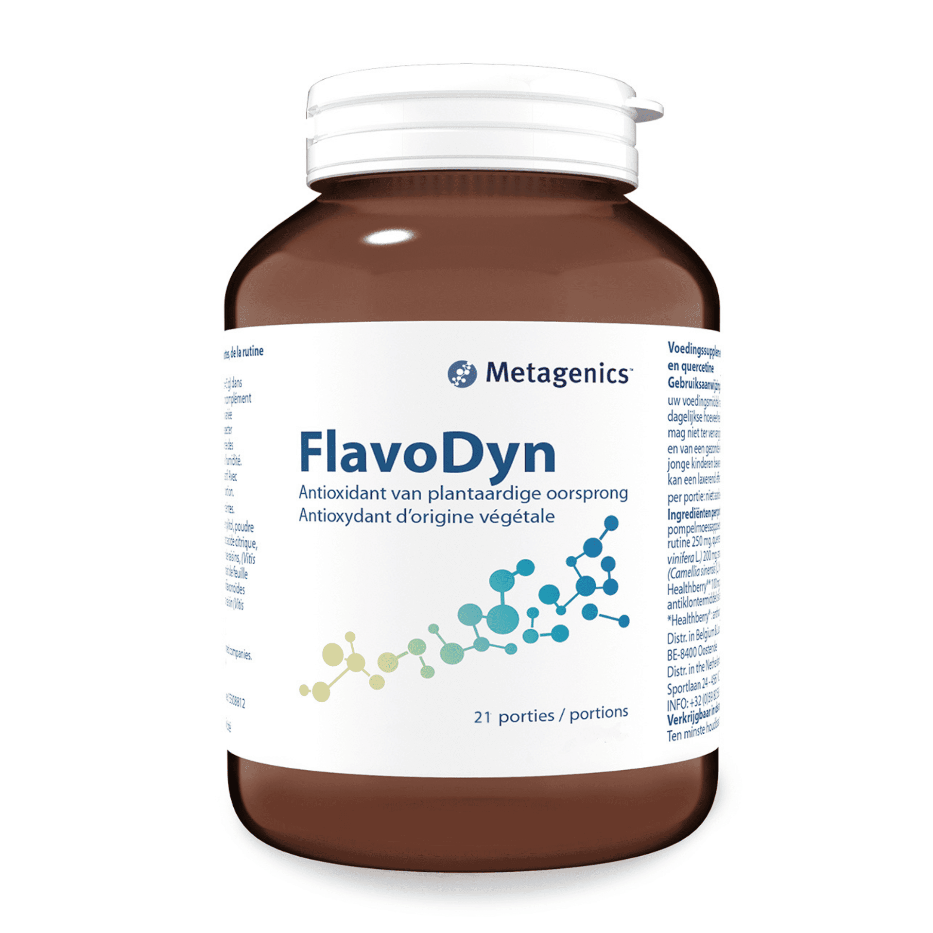 Flavodyn 21 Portions Pdr Pot 104g Metagenics