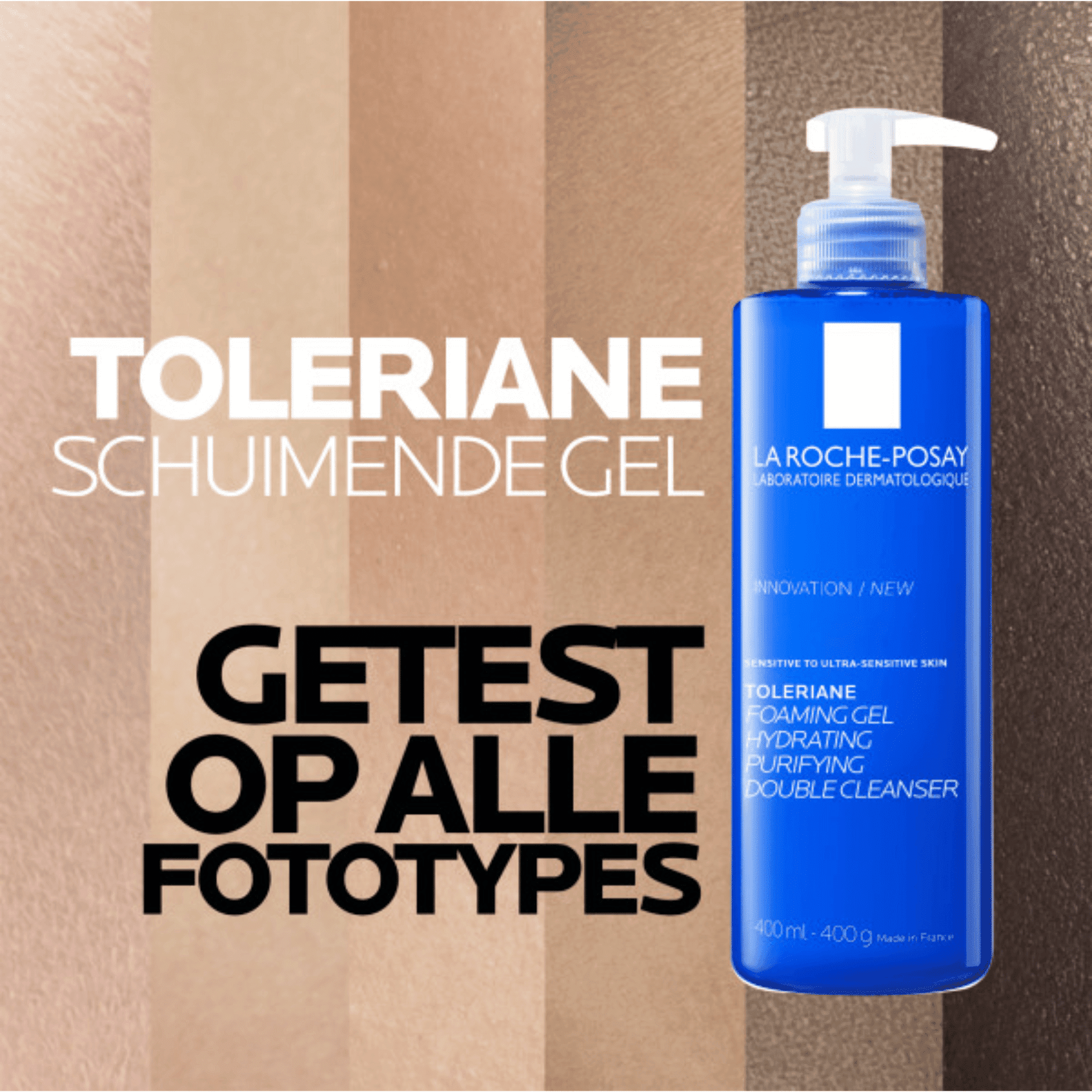 Lrp Toleriane Gel Moussant Hydra Purif.2en1 400ml