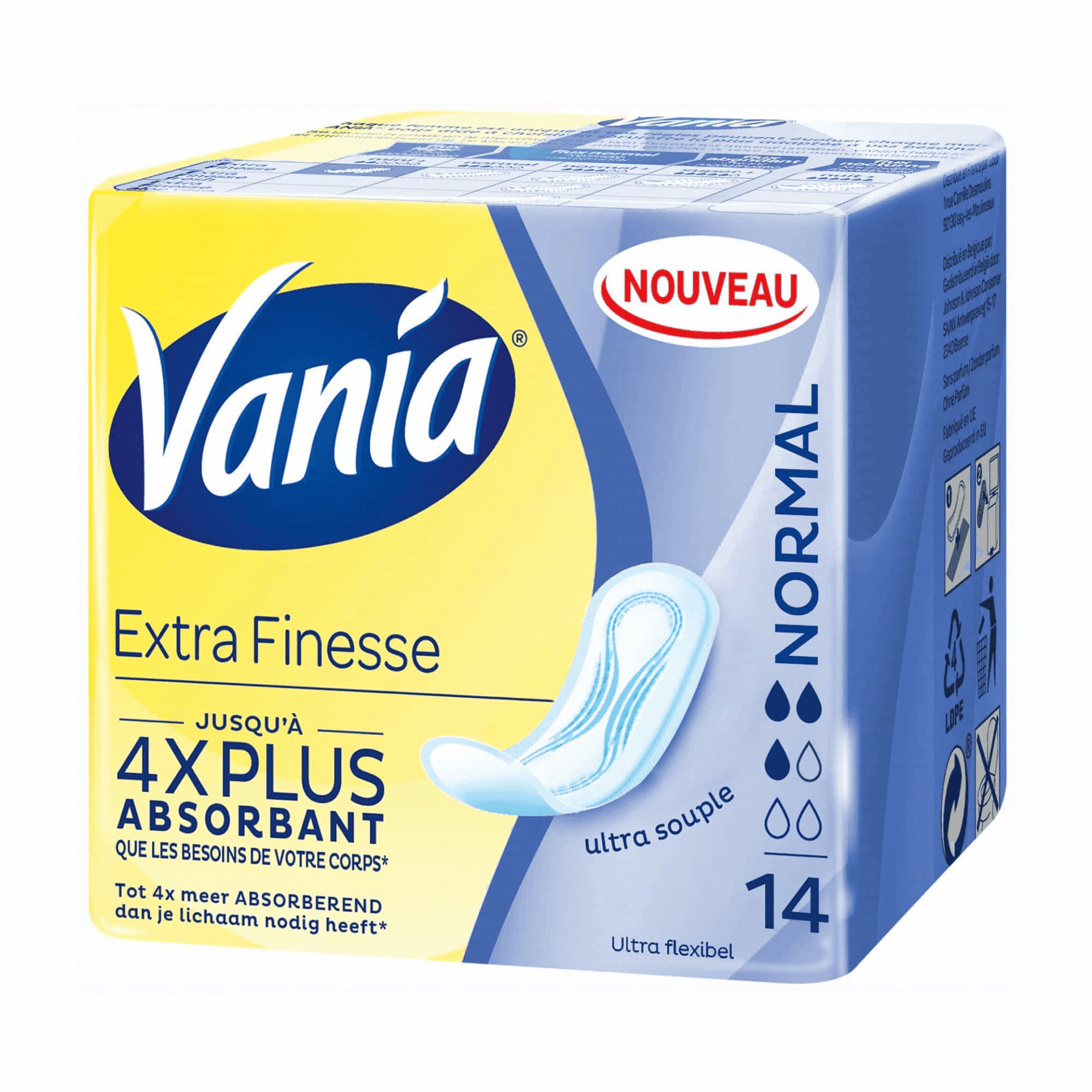 Vania Extra Finesse Normale 14 pièces