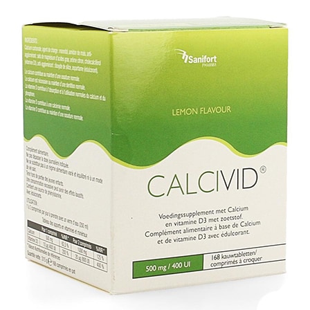 Calcivid 500 mg/400 UI Citroen