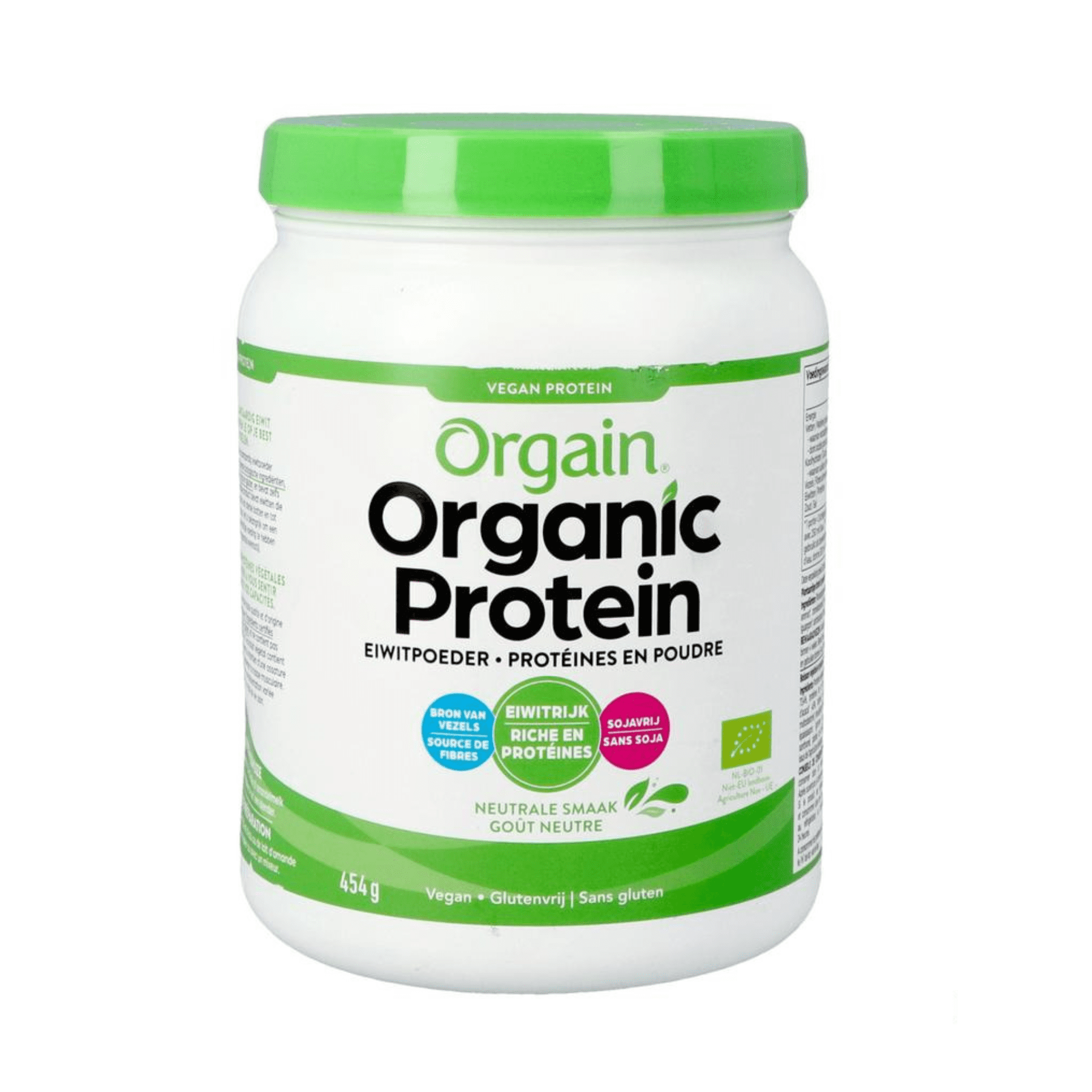 Orgain Organic Protein N/aromatise Pdr 454g