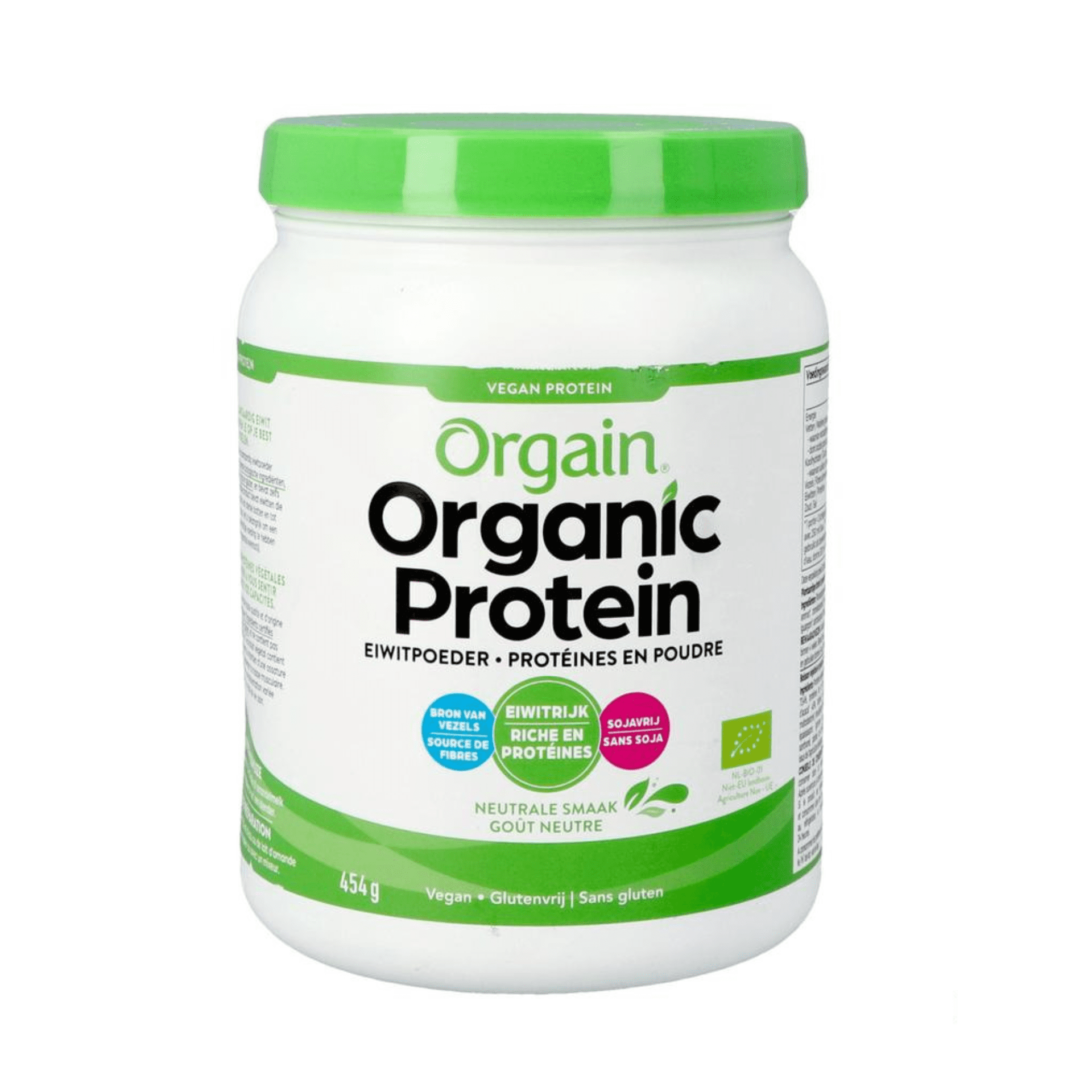 Orgain Organic Protein N/aromatise Pdr 454g Orgain Organic Protein N/aromatise Pdr 454g