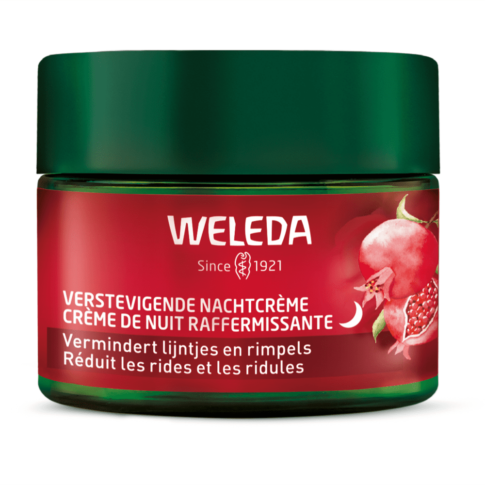 Weleda Granaatappel & Maca Verstevigende Nachtcrème Weleda Granaatappel & Maca Verstevigende Nachtcrème