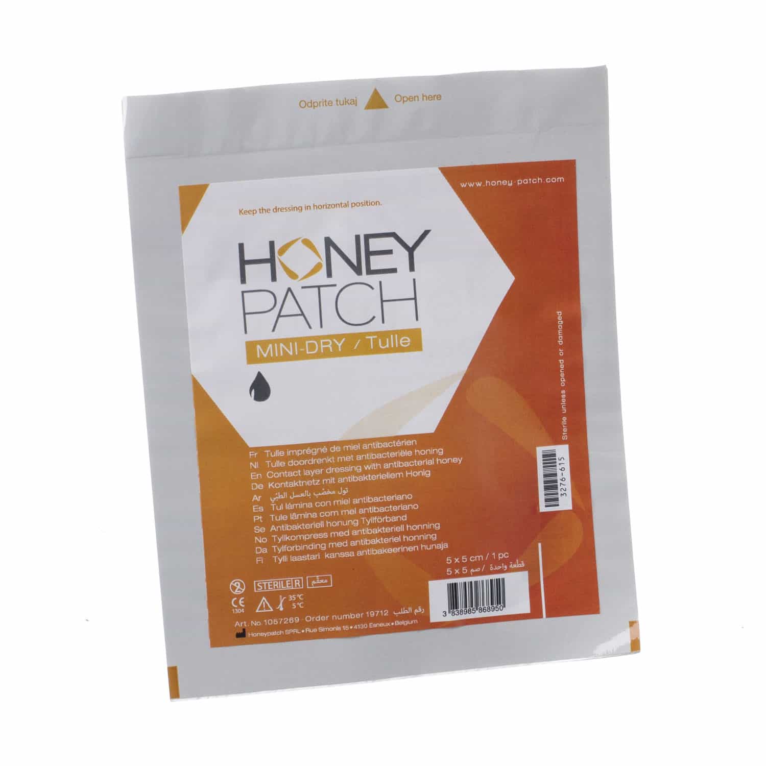 Honeypatch Mini Dry 5 x 5 cm