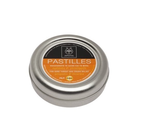 Apivita Pastilles Propolis & Zoethout Apivita Pastilles Propolis & Zoethout