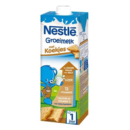 Nestlé Groeimelk met Koekjes Nestlé Groeimelk met Koekjes