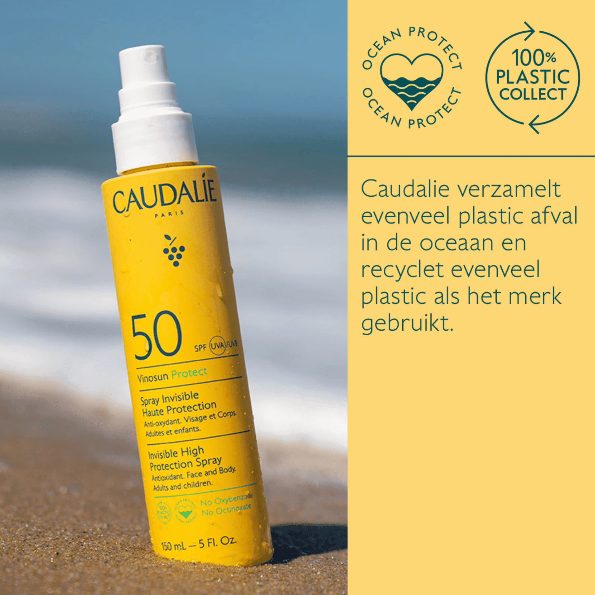 Caudalie Vinosun Protect Onzichtbare Zonnespray SPF 50 Caudalie Vinosun Protect Onzichtbare Zonnespray SPF 50
