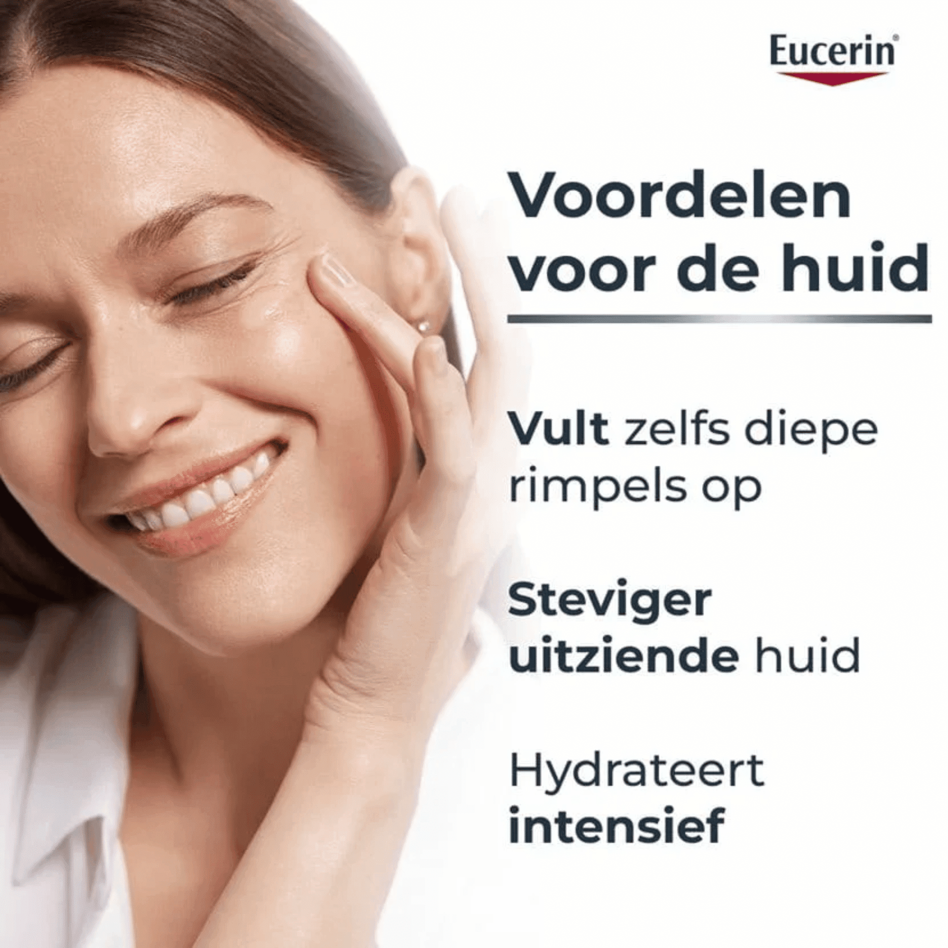 Eucerin Hyaluron-Filler + 3x Effect Dagcrème SPF 15 Normale tot Gemengde Huid Eucerin Hyaluron-Filler + 3x Effect Dagcrème SPF 15 Normale tot Gemengde Huid