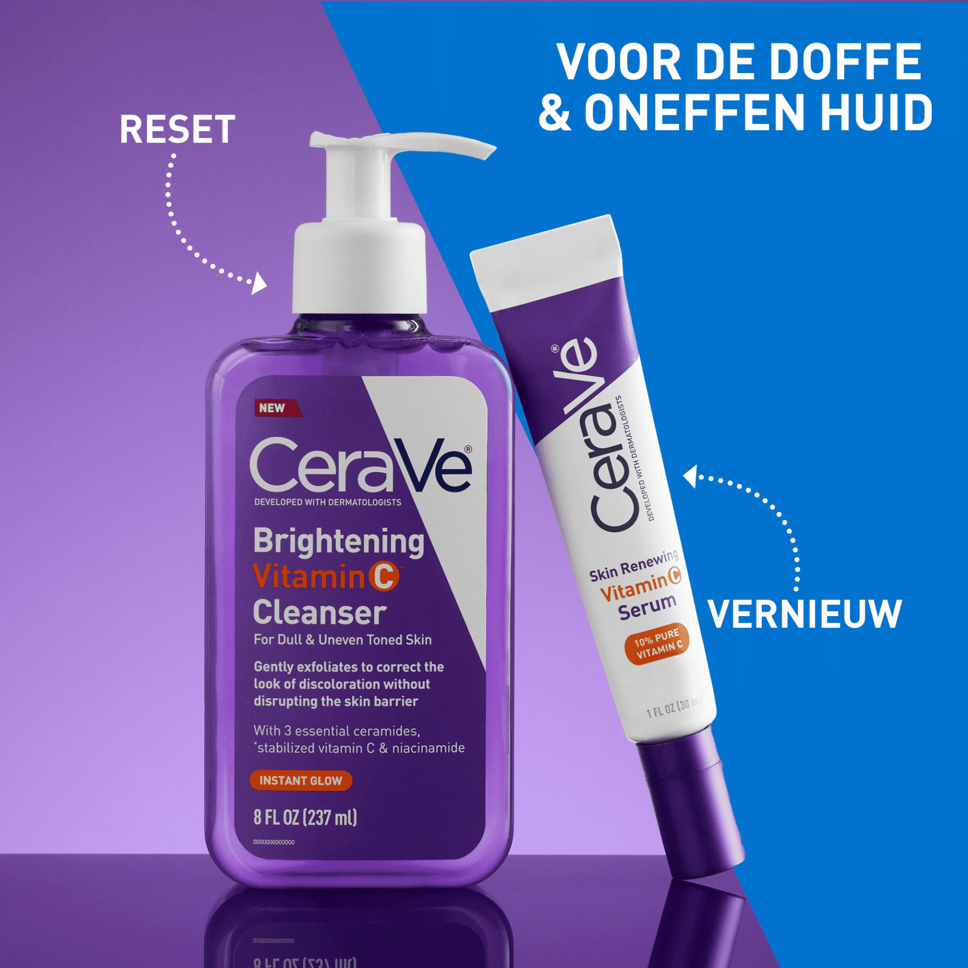 CeraVe Brightening Vitamin C Cleanser