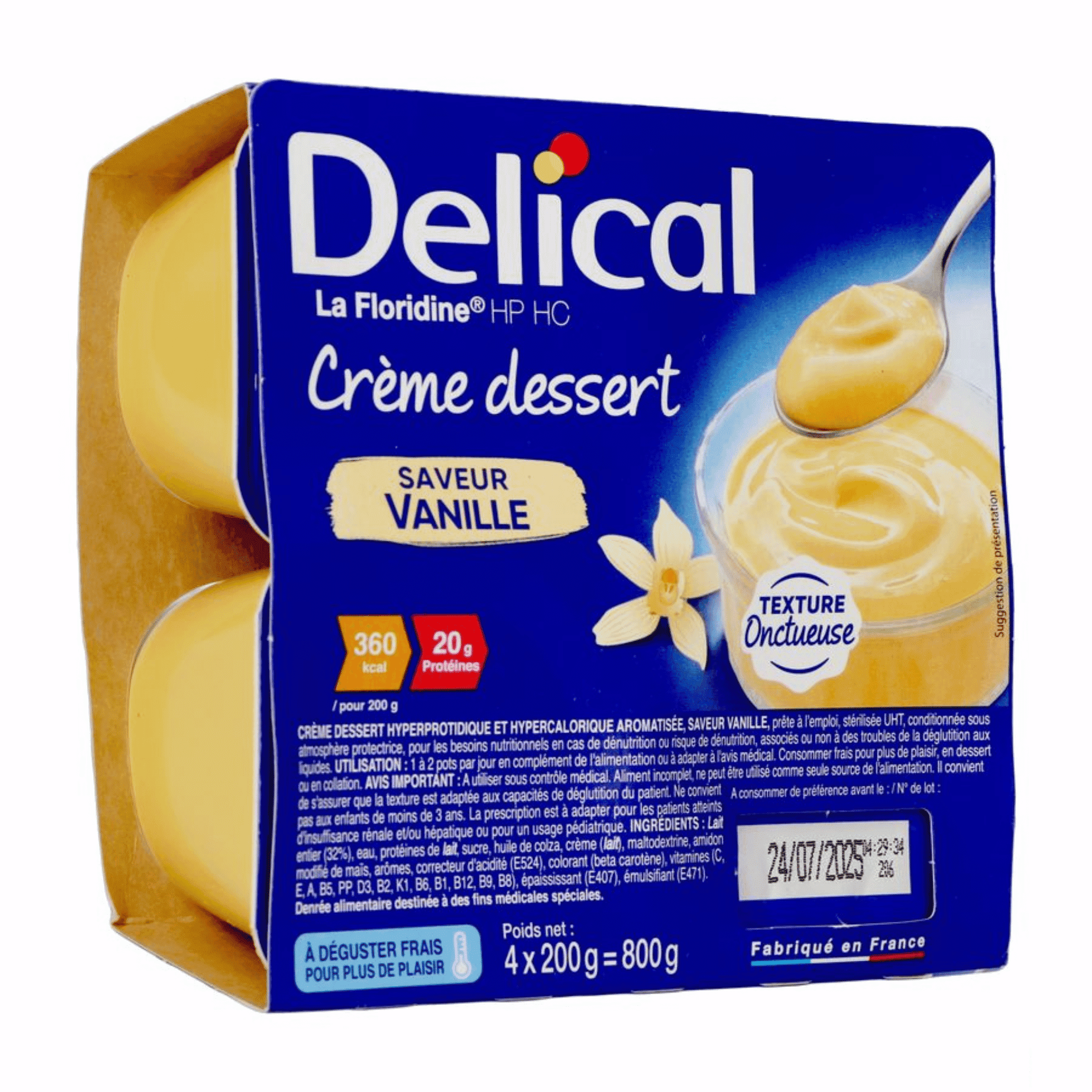 Delical La Floridine HP HC Dessert Crème Vanille