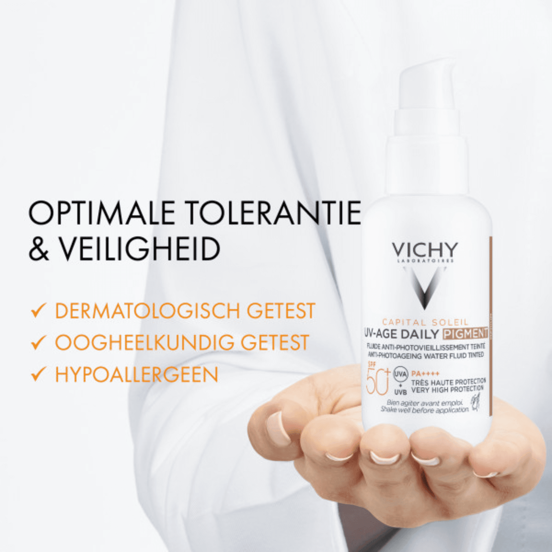 Vichy Cap Sol Uv-age Tintee Medium Spf50+ 40ml