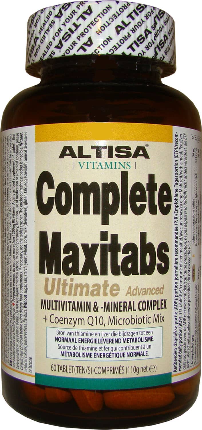 Altisa Complete Maxitabs Ultimate + Q10 Altisa Complete Maxitabs Ultimate + Q10