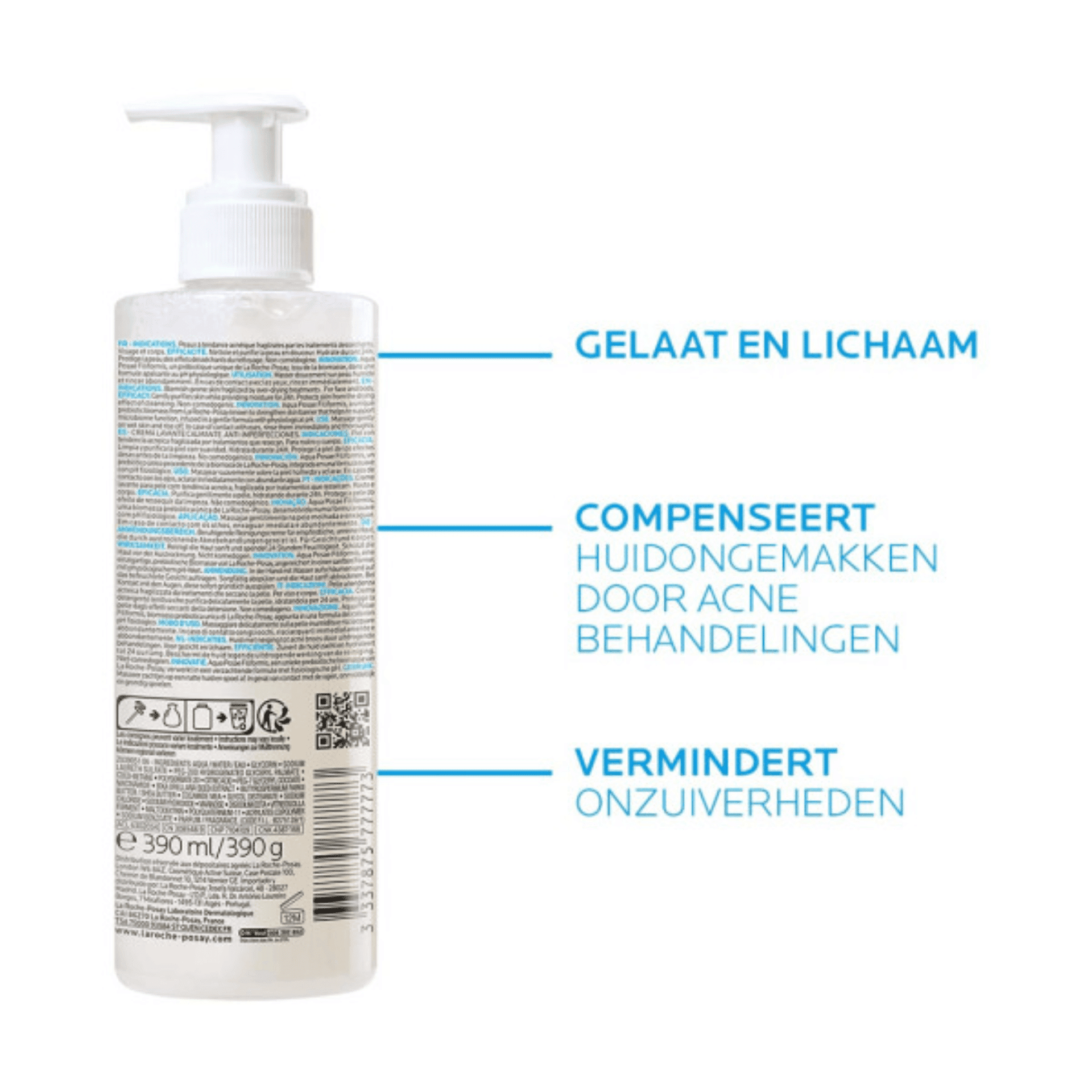 La Roche-Posay Effaclar H Iso-Biome Reinigingscrème La Roche-Posay Effaclar H Iso-Biome Reinigingscrème