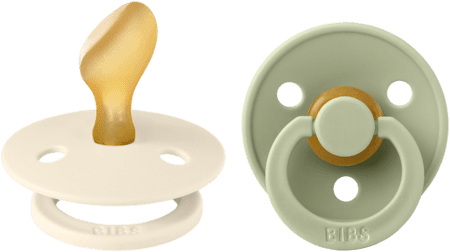 Bibs 2 Tetine Anatomic Duo Ivory/sage Bibs 2 Tetine Anatomic Duo Ivory/sage