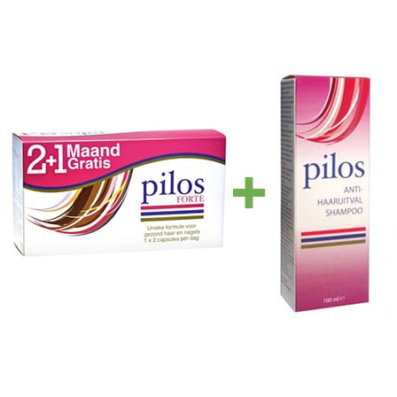 Pilos Forte + Anti-Haaruitval Shampoo Promo* Pilos Forte + Anti-Haaruitval Shampoo Promo*